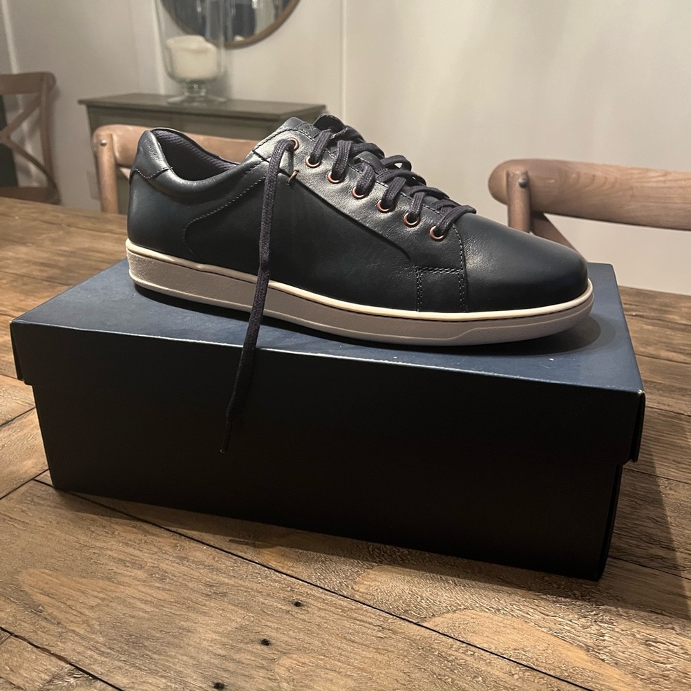 New Cole Haan Mens Navy Shapley Sneaker II Size 11